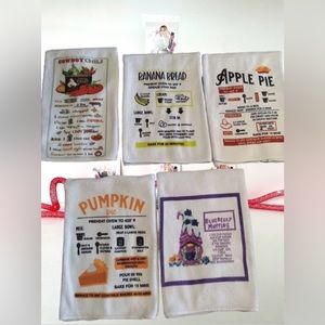 Recipe Kitchen Towels - Perfect for winter! Can be personalized with name!!!